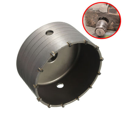 Mata Gergaji Lubang Ujung Karbida Tungsten untuk Beton Gagang SDS Plus