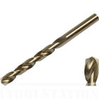 3-13mm DIN338 HSS Twist Drill Bits HSS Co8% untuk Stainless Steel Amber Selesai