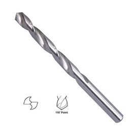 DIN338 HSS Pengeboran Bit 1-13mm lurus batang 118 derajat titik