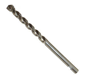 YG8 Carbide Tipped Tapcon Shank Masonry Drill Bit untuk Beton