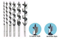 Hex Shank 6pcs Auger Drill Bits Untuk Membuat Lubang Di Kayu Panjang 460mm