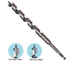 Mata Bor Auger Kayu Shank Hex 10-25mm 460mm Baja Karbon Tinggi