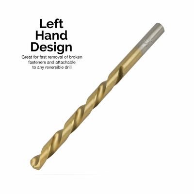 Set Mata Bor HSS Tangan Kiri dengan Lapisan Titanium Nitrida