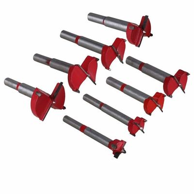 10Pcs Forstner Bor Bit Set 15-50mm Tungsten Steel Woodworking