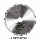6600RPM TCT Circular Saw Blade 80T, Alat Pemotong Rotasi Multi Fungsi