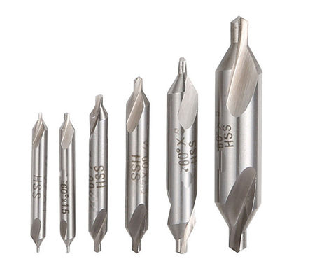 HSS Bor Bit DIN333 Titanium Lapisan 1,0-12,5mm lurus spiral Flute