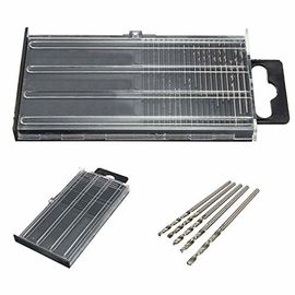 Set Mata Bor Mikro HSS 0.3-1.6mm DIN338 Fully Ground untuk Logam