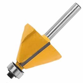 Carbide Chamfer Router Bit Set 1/4 Inch Shank untuk Pengerjaan Kayu