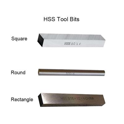 HSS Cobalt 5% Square Tool Bit untuk pemotongan lathe DIN/ANSI