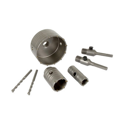 Mata Gergaji Lubang TCT 30-160mm untuk Dinding Beton dengan Gagang SDS Plus