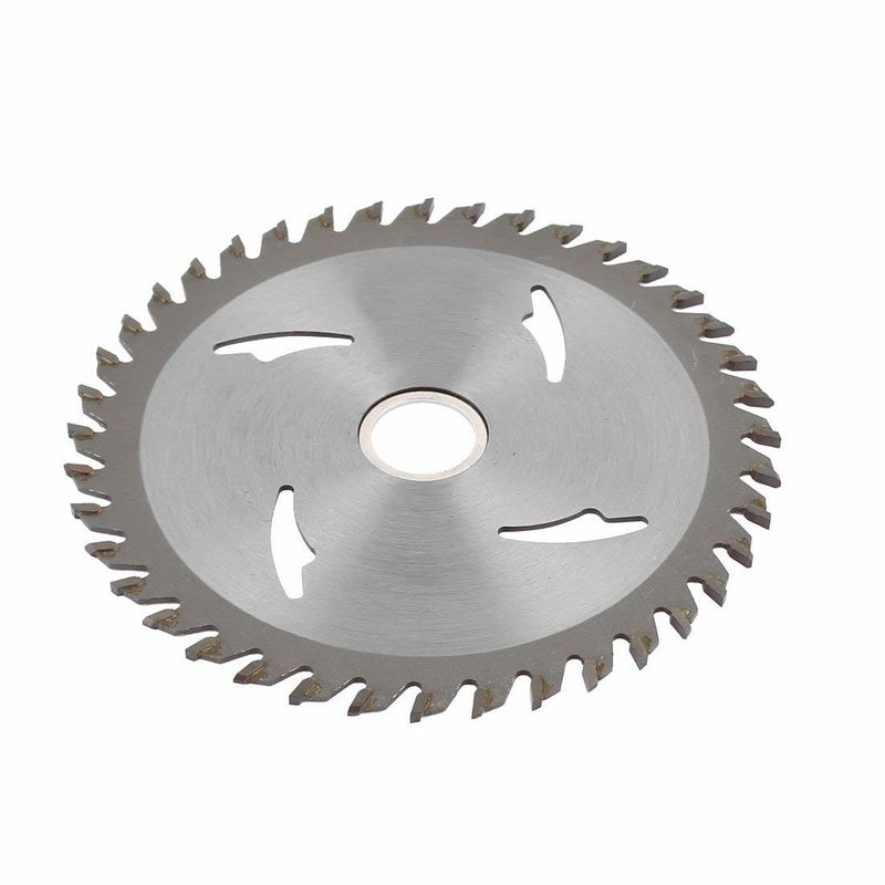 110mm TCT Circular Saw Blade untuk Pemotongan Kayu, 40T Gray