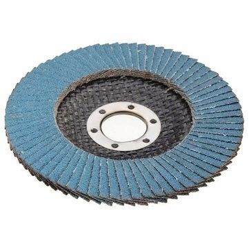 Zirconia Oxide Flap Disc 4,5 Inch untuk Penggilingan Logam dan Kayu