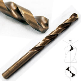 1-13mm DIN338 Industri Baja Kecepatan Tinggi HSS Drill Bit Lurus Shank Amber Selesai