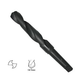 Morse Taper Shank Twist HSS Drill Bits Untuk Stainless Steel DIN345 Black Oxide