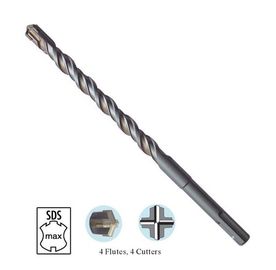 Sandblasted SDS MAX Hammer Drill Bit untuk Tip Lintas Beton