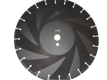 Vacuum Brazed Diamond Saw Blades / Diamond Disc Cutter Blades Untuk Pemadam Kebakaran