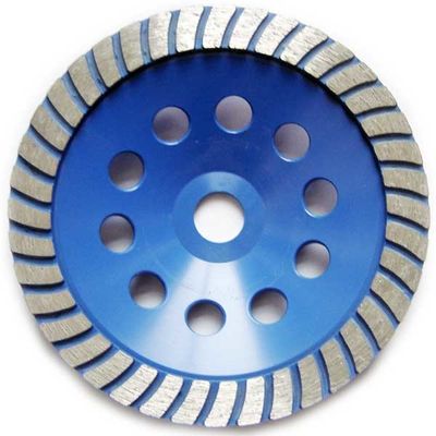 Single Turbo Diamond Grinding Cup Wheel untuk Beton 4-7 Inch