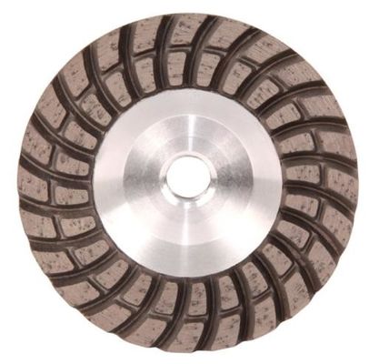 Double Turbo Row Diamond Grinding Cup Wheel untuk Batu Beton