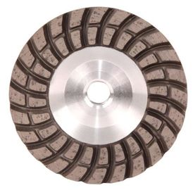 Double Turbo Row Diamond Grinding Disc Untuk Ubin Beton / Porcelin / Masonry