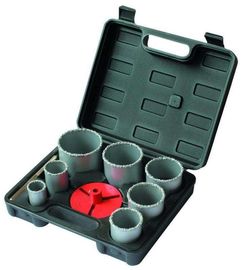 9 pcs Tungsten Carbide Tip Terus Menerus TCT Hole Saw Set Diameter 33-83mm