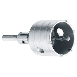 SDS Shank Tungsten Carbide Tip Lubang Saws Untuk Dinding Beton / Batu / Batu Bata