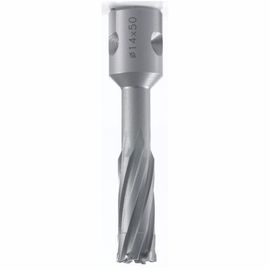Lintasan Kereta Api TCT Annular Cutter Hole Saw Dengan Satu Sentuhan Shank Bright Finished