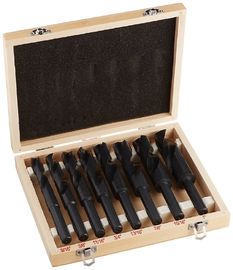Mengurangi Shank HSS Putar Bor Bit Kit 8 Piece Untuk Pengeboran Logam Lubang