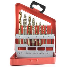 10 pcs Screw Extractor Dan Cobalt Bor Tangan Kiri Set Untuk Patah Baut
