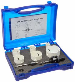 Bi-Metal HSS M3/M42 Set gergaji lubang dengan casing plastik