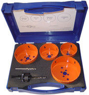 6 pcs Baja Kecepatan Tinggi M3 Bi Lubang Saw Logam Kit, HSS Logam Cutting Lubang Saw Set