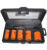 M3 / M42 Bi Logam Baja Kecepatan Tinggi Lubang Saw Set, 7 pcs Logam Pemotong Lubang Saw Kit