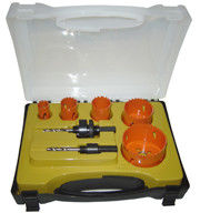 7 PCS Bi Logam Lubang Saw Set Untuk Stainless Steel Tugas berat Pemotongan