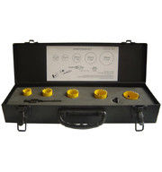 HSS Bi-Metal Hole Saw Set 7PCS dalam Aluminium Case 14-210mm