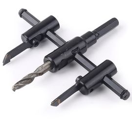 30mm-120mm Lingkaran Adjustable Lubang Saw Bor Cutter Kit Untuk Memotong Kayu