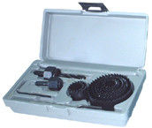 Mata Gergaji Lubang Baja Karbon Tinggi untuk Kayu 13 Buah 19-64mm