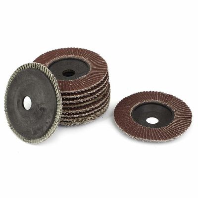 Flap Disc Aluminium Oksida 4 Inci 320 Grit untuk Penggilingan Logam