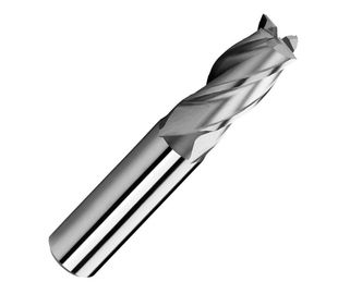 DIN844 4 Seruling HSS Bits Bor Untuk Penggilingan Logam Stainless Steel Aluminium