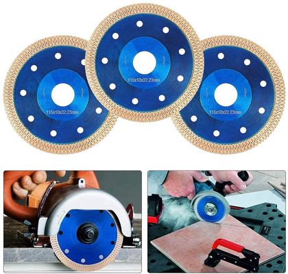 4.5 inci Diamond Saw Blade untuk Porcelain Tile Wet Cutting